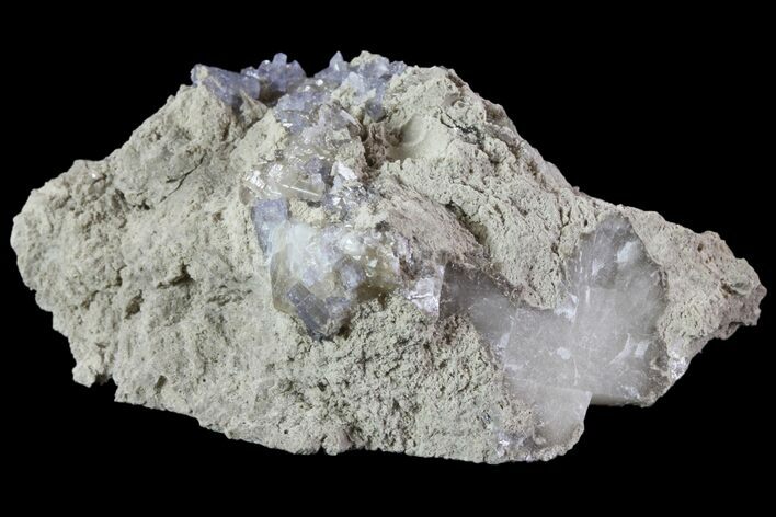 Purple/Gray Fluorite Cluster - Marblehead Quarry Ohio #81168
